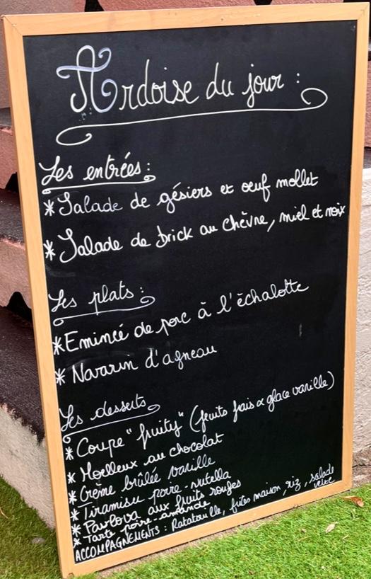 Resto Chez Meumeu - Menu Image 1
